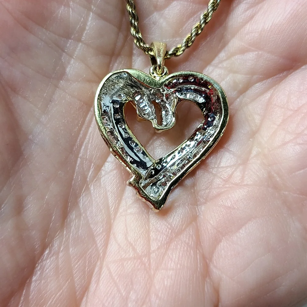Danecraft Diamond Heart Necklace